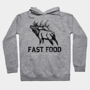 Dure Funny Hunting Fast Food Hoodie